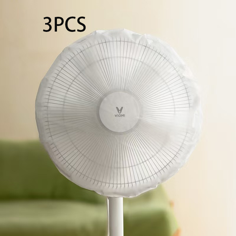 TEMU 3pcs Household Electric Appliance Dust Cover, Electric Fan Dust Cover, Easy To Clean, Edge, Dust-proof Protective Cover, Anti-pinch Safety Mesh