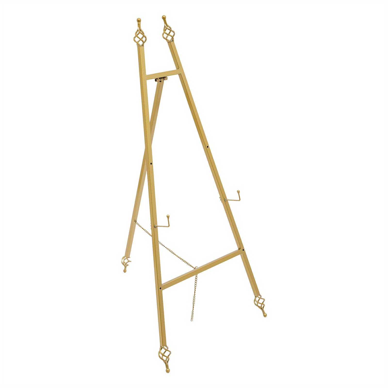 Image of Internet Light Welcome Photo Display Rack, Advertisement Iron Painting Rack, Metal Photo Frame Rack, Floor Standing, Easel Stand, Poster Easel, Easel Tripod