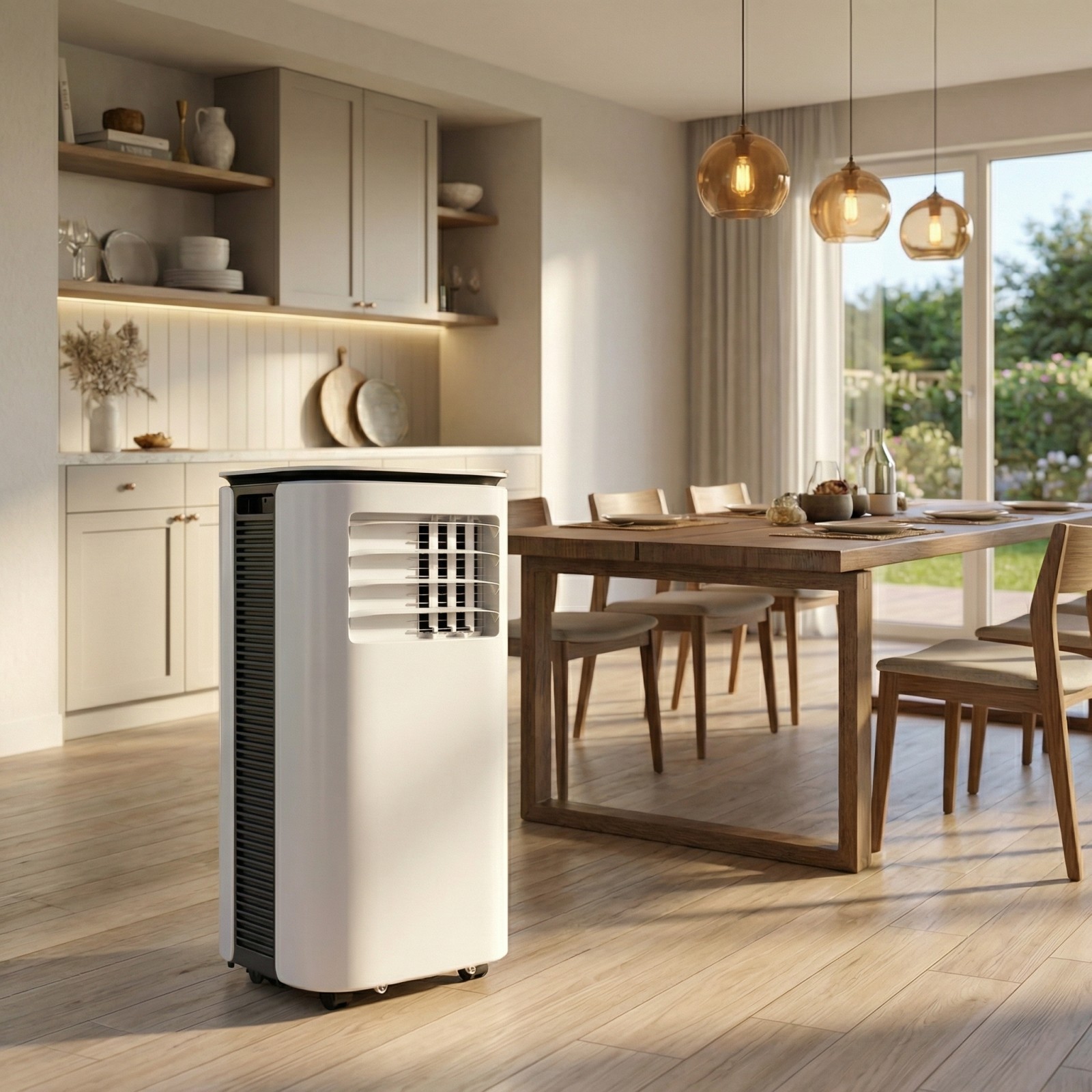 COSTWAY Portable Mobile AC Unit with 9, 000 BTU - 3-In-1 Cooling,... product image 3