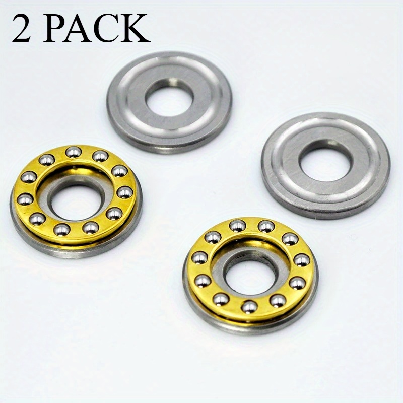 E-shop 2 Stück F8-22M Mini Schubkugellager F8 22M 11 Kugeln 8 X 22 X 7Mm Innendurchmesser 8Mm Miniatur Axialkugellager