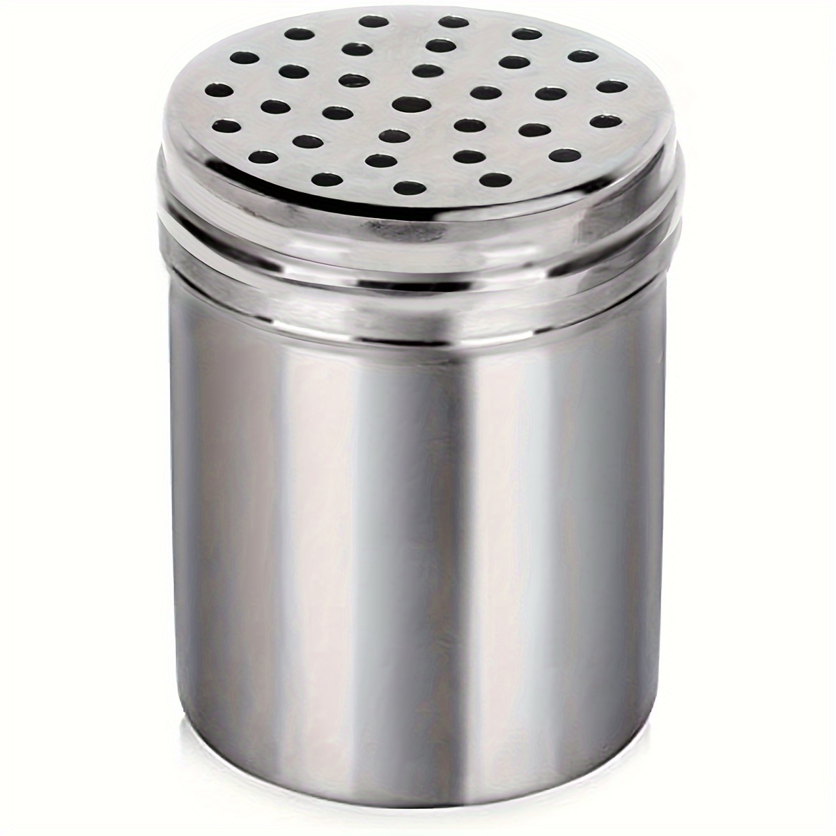 2pcs Foodservice Stainless Steel Dredge Shaker