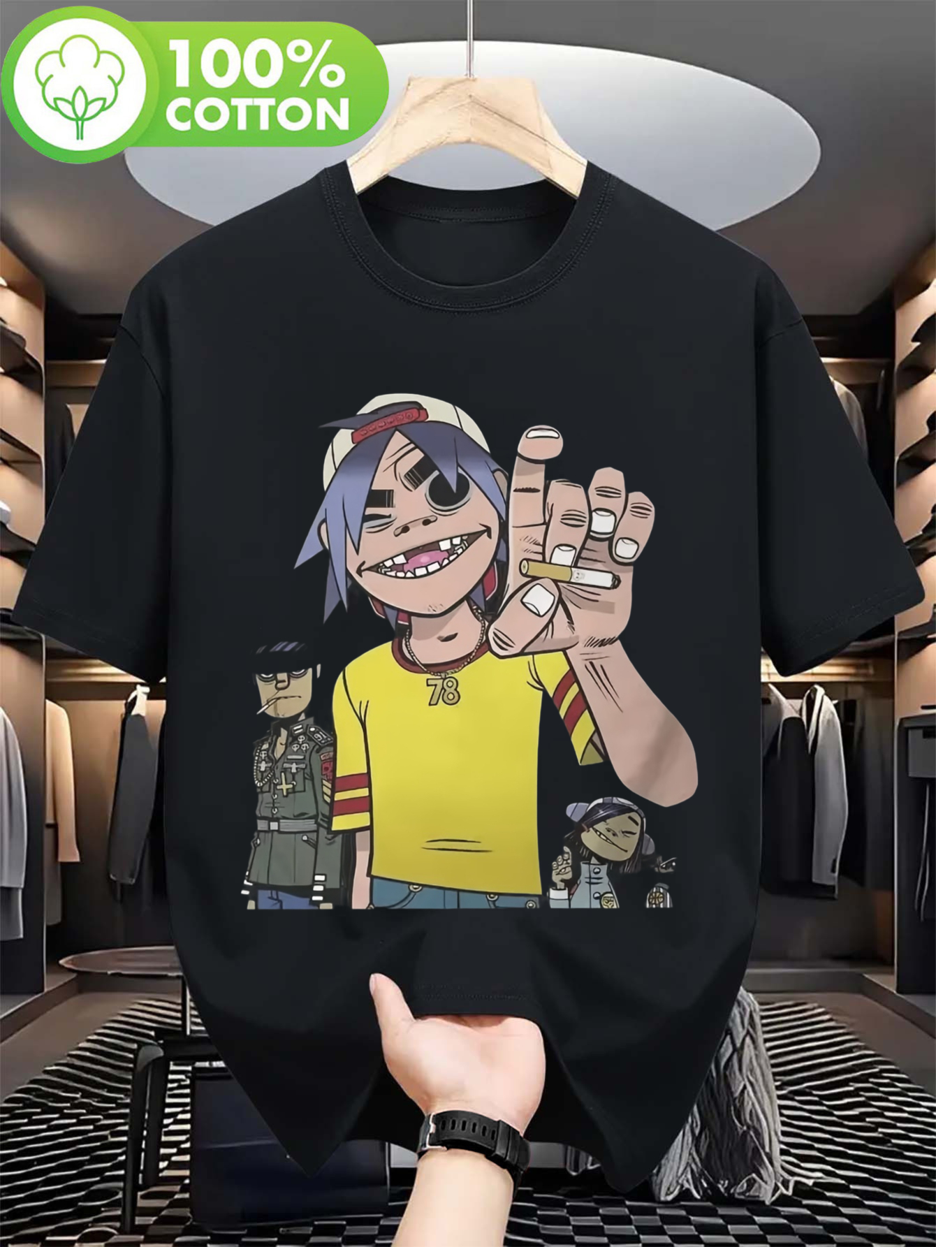 Wholesale Classic Rock Music T Shirt For Men Vintage Style Graphic