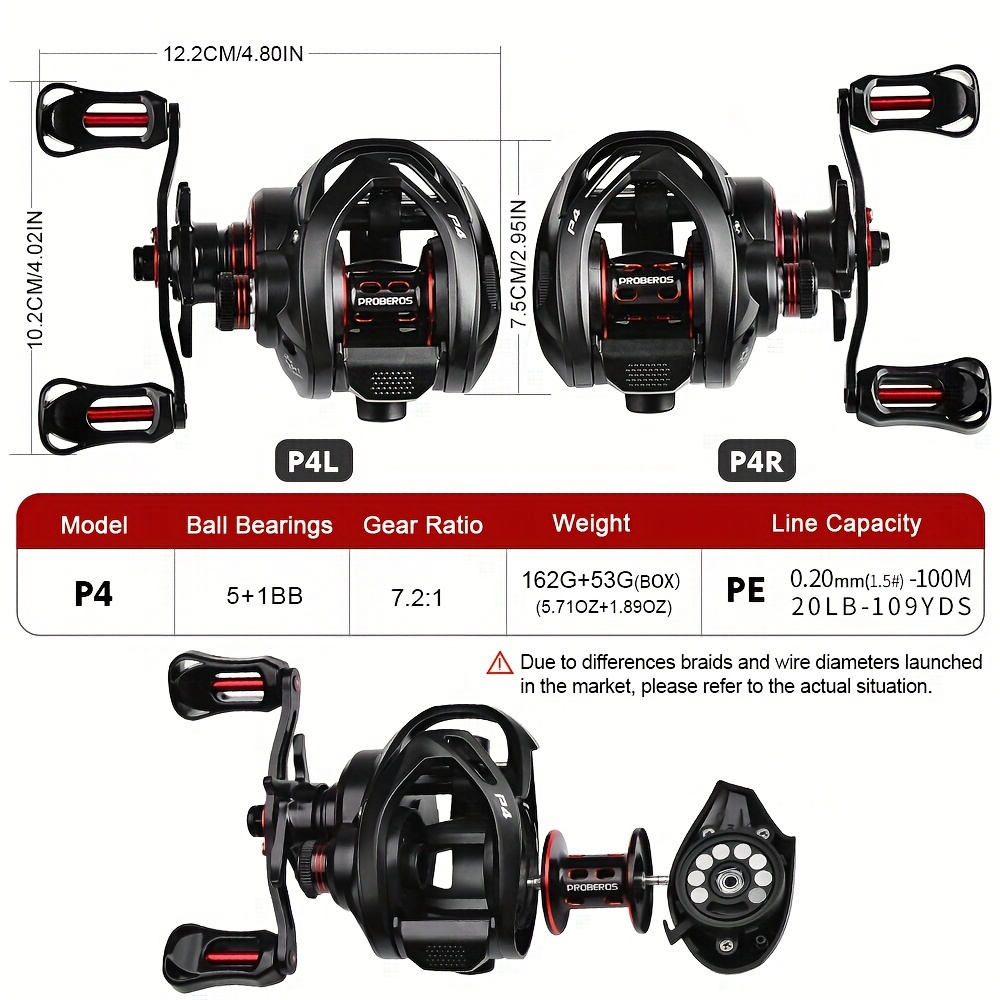 Ultra Light Baitcasting Reel Image 3