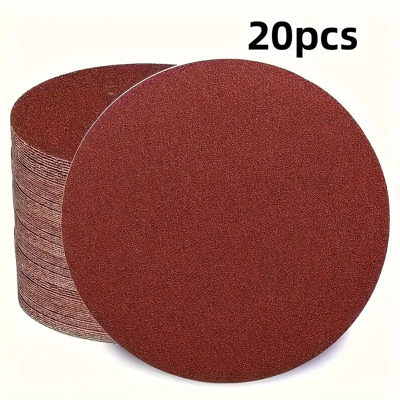 TEMU -pack 4-inch Oxide Sandpaper Grinding Discs, Suitable For Angle Grinders And Rotary Tools, 60-1000 Grit - No , Compatible With Surfaces And