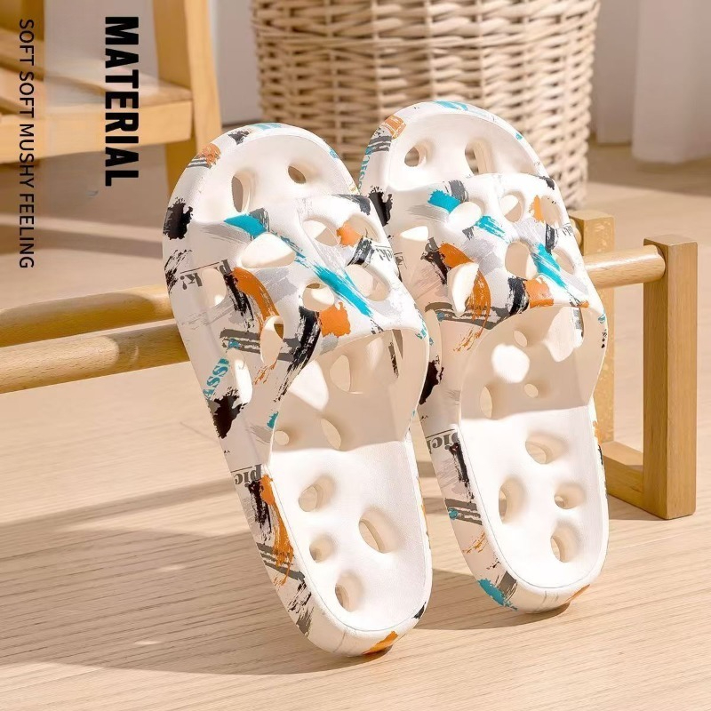 item picture leaking home slippers new anti slip universal for   couple indoor shower slippers for bathroom and outdoor wear women shoes