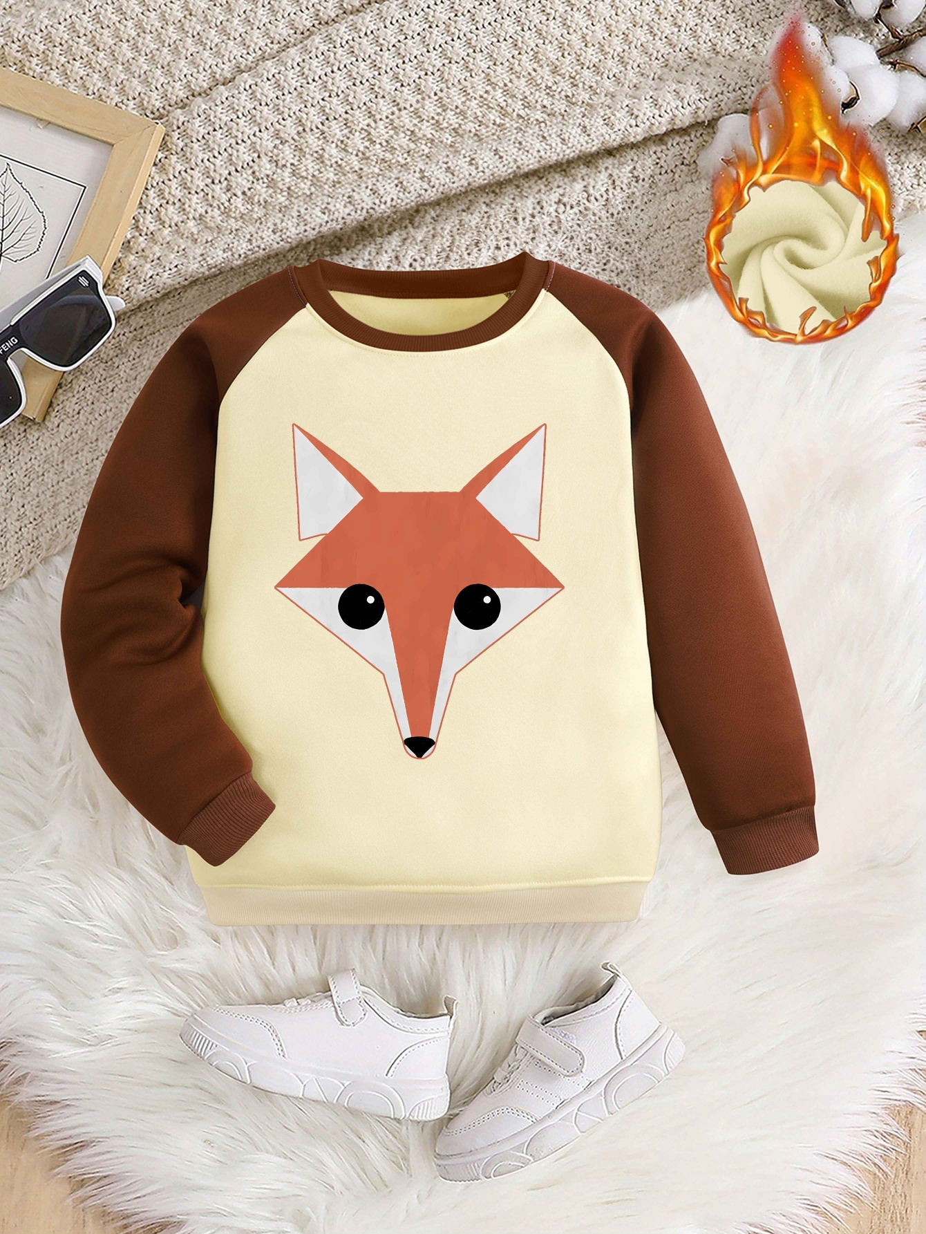 cmig fuchs pullover damen