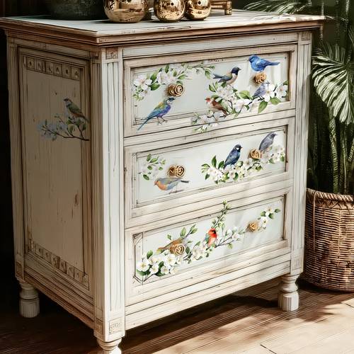 set of 3 sheets of rub on stickers self decals that no heat simply rub them on peel and stick ideal for furniture makeovers transfers to like mirrors glass vases walls
