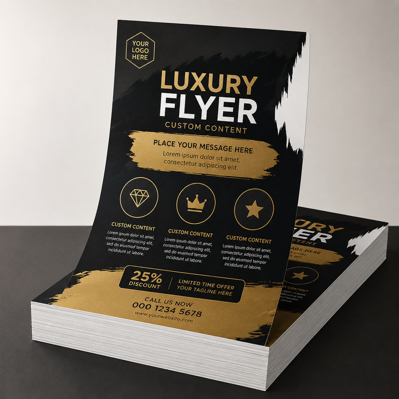 TEMU Personalized Custom Flyer Design, Blending Food And , In A Modern And , Suitable For Creative Promotional Materials To New Products