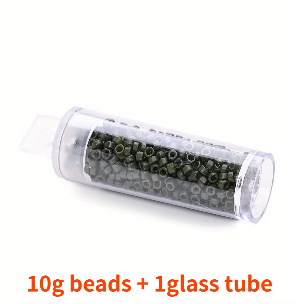 10g 3mm Colorful Glass Seed Beads for Jewelry Making