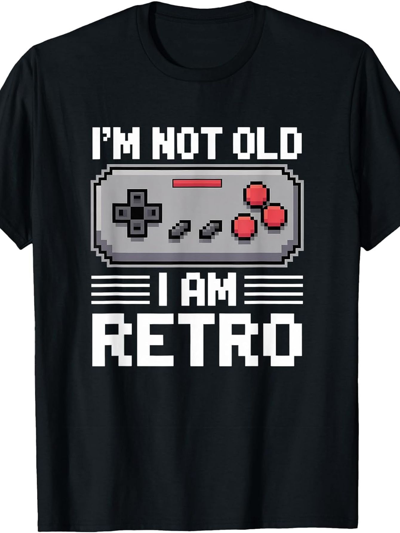 retro-gaming-t-shirt - ich bin nicht alt, ich bin retro