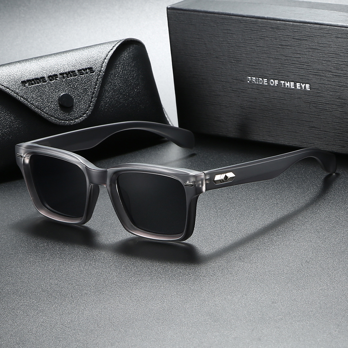 item picture PRIDE OF   2025 New High-Definition Sunglasses-VU400 Protection for UVA And UVB  . for Men, Lightweight, Comfortable, Foldable And Protable.  with A Gift Box And A Storage Case.  As A Birthday Gift.8907