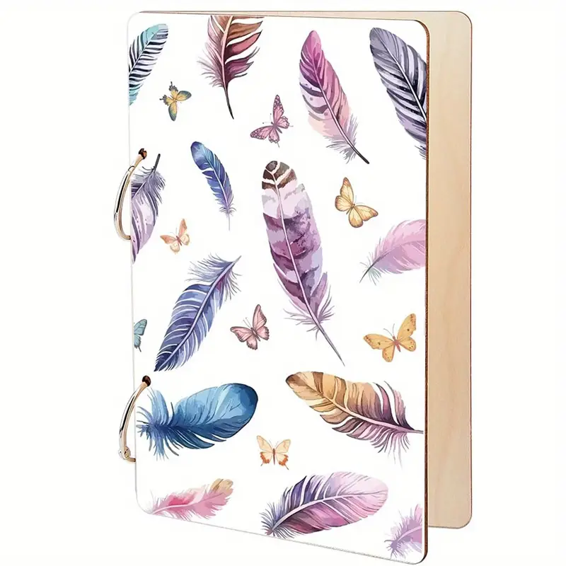 greeting card organizer binder A5 with 50PCS Plastic Sleeves Card Holder Organizer Book Sticker Storage Display Book 6 Ring Album Binder for Photos With pockets for every month Greeting Card Organizer DIY