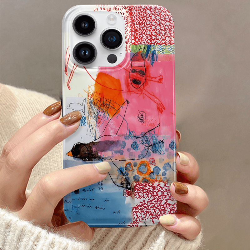 TEMU Phone Case: Creative And Pattern Material Phone Case, Suitable For Iphone 16/ 15/ 14/ 13/ 12/ 11/ 7/ 8/ Plus/ Pro/ / / Xr X/ Xs/ S2/ Se3 All