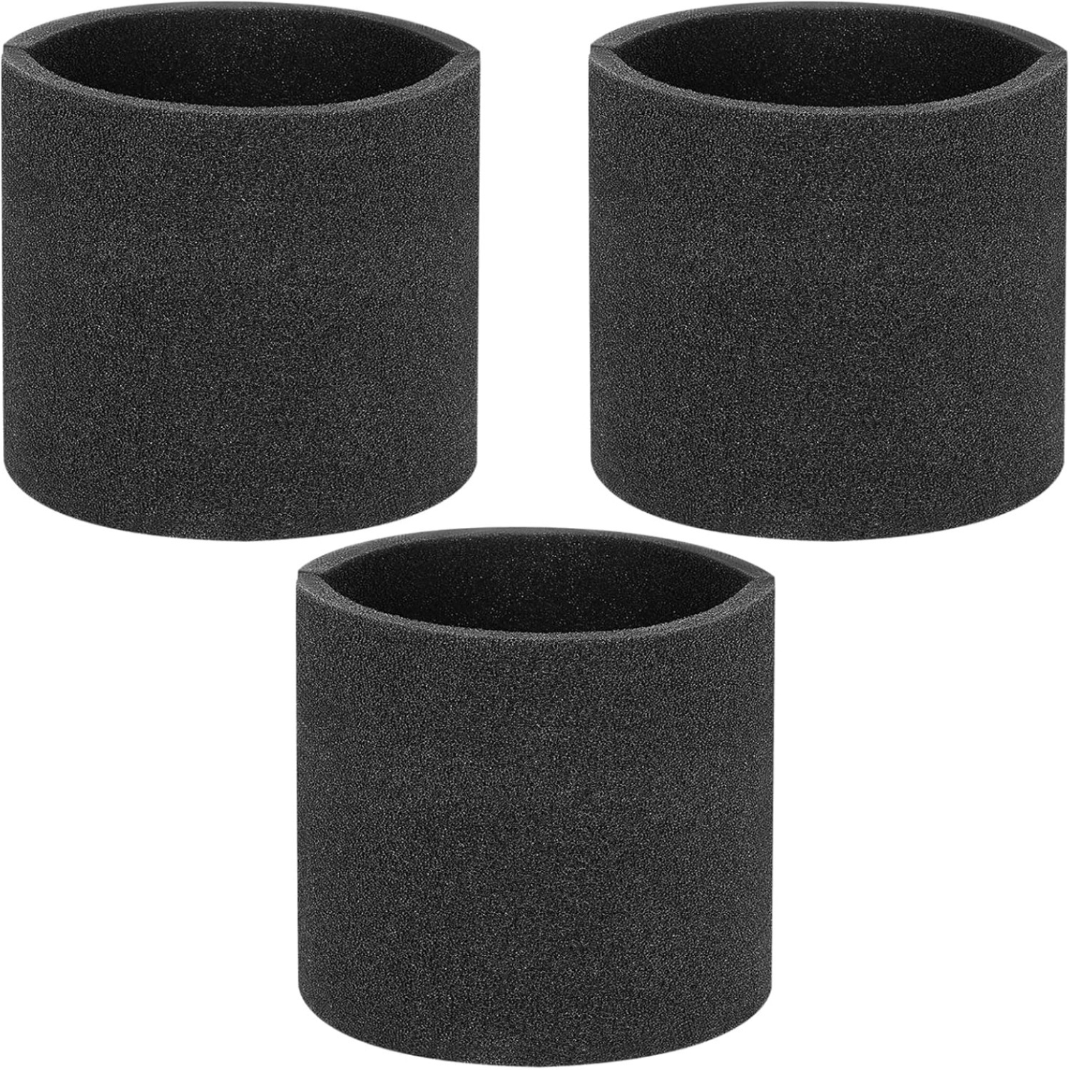 TEMU Lot de 3 manchons filtrants en mousse 90585 de rechange pour aspirateur de magasin, compatibles avec les aspirateurs eau et poussière et Genie,