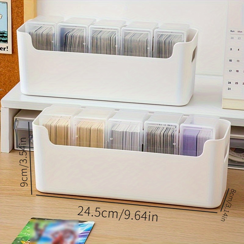 item picture polypropylene storage containers ideal for organizing craft supplies   anime trading cards postcards stickers and more suitable for use in offices schools and home storage as well as for organizing craft materials