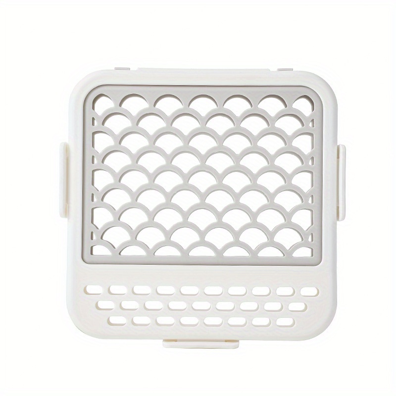 Dishwasher Utensil Basket - Expandable Mesh Organizer For Tiny Items, Kitchen Tools & Cleaning Accessories | Portable Drying & Washing Tray