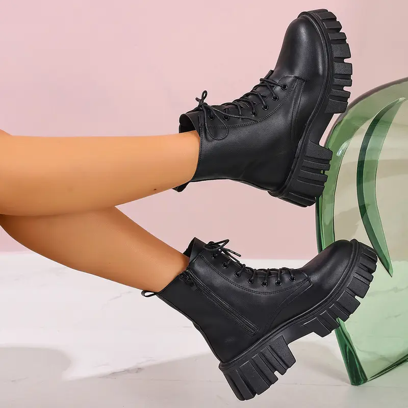 * * High Heel Women'S Ankle Boots, Winter Warm Thick-Soled Women'S Block Heel Ankle Boots, Business Evening Dress Women'S Boots, Women Shoes * * High Heel Women'S Ankle Boots, Winter Warm Thick-Soled Women'S Block Heel Ankle Boots, Business Evening Dress Women'S Boots, Women Shoes