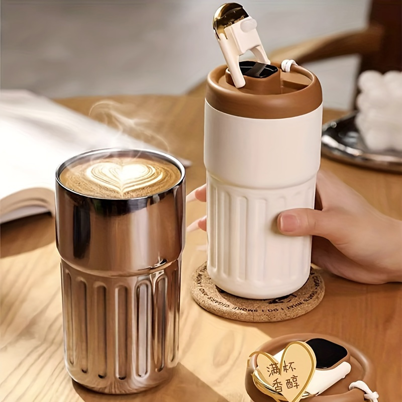 16 oz coffee cup lids Ripple Hot Cups, 16 oz, Paper, Kraft/White, 500/Carton