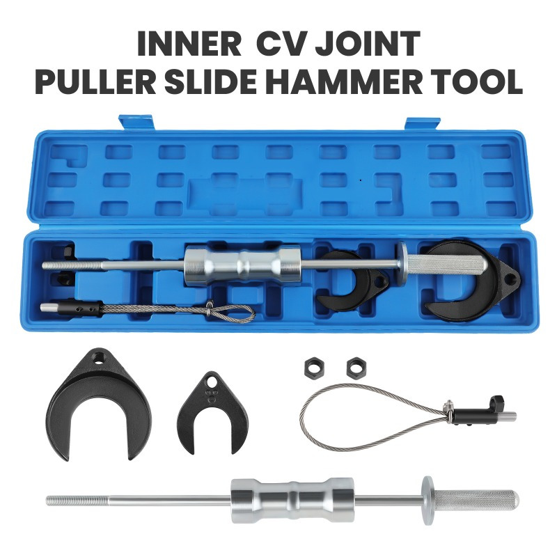 Extracteur Joint CV Intérieur KIMISS - Marteau Coulissant 10.5 LB Avec Adaptateurs 63mm 48mm - Outil Robuste