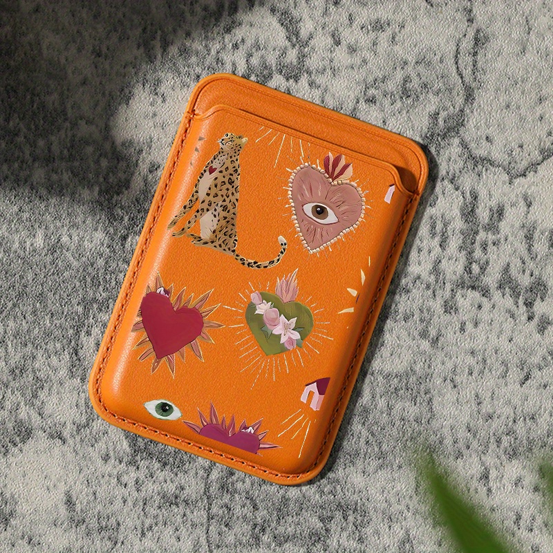 E-shop 2025 Neuer Luxus Modischer Exquisiter Tiger & Leopard Muster Künstliches PU-Leder Magnetkartenhalter für iPhone 16 15 14 13 12 Pro Max PU-Leder