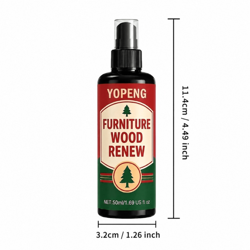 Natural Beeswax Spray Furniture Cleaner And Gloss Enhancer, Suitable For Cabinets, , Floors, Can Repair Small Scratches, Is Home Care Product For Kitchen And Living Room Wooden