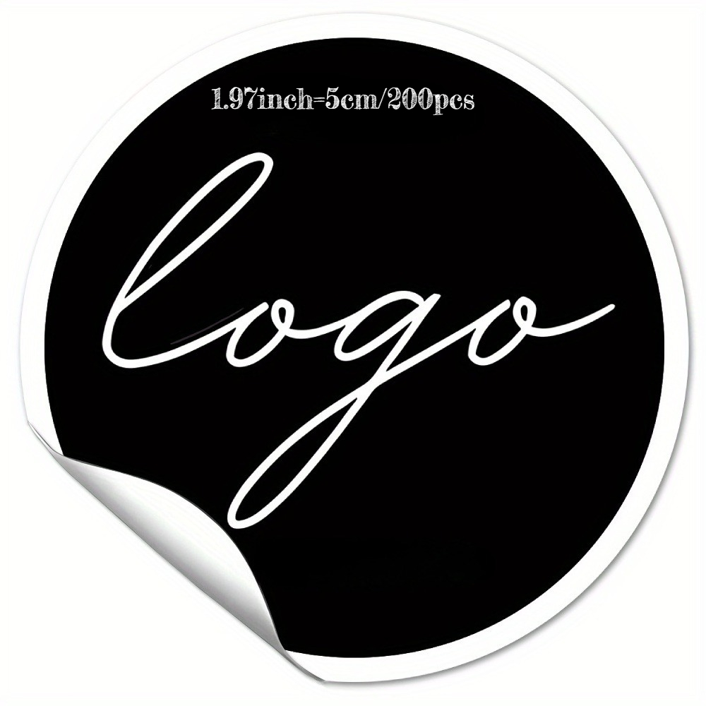 E-shop 100/200/300/500/700 Blätter, 1,18/1,57/1,97/2,36/2,76/3,15 Zoll, anpassbare Aufkleber. Geeignet für verschiedene Anlässe,