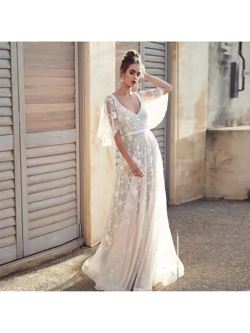 bohemian dress for wedding sold on Temu United States bohemian dress for wedding sold on Temu United States