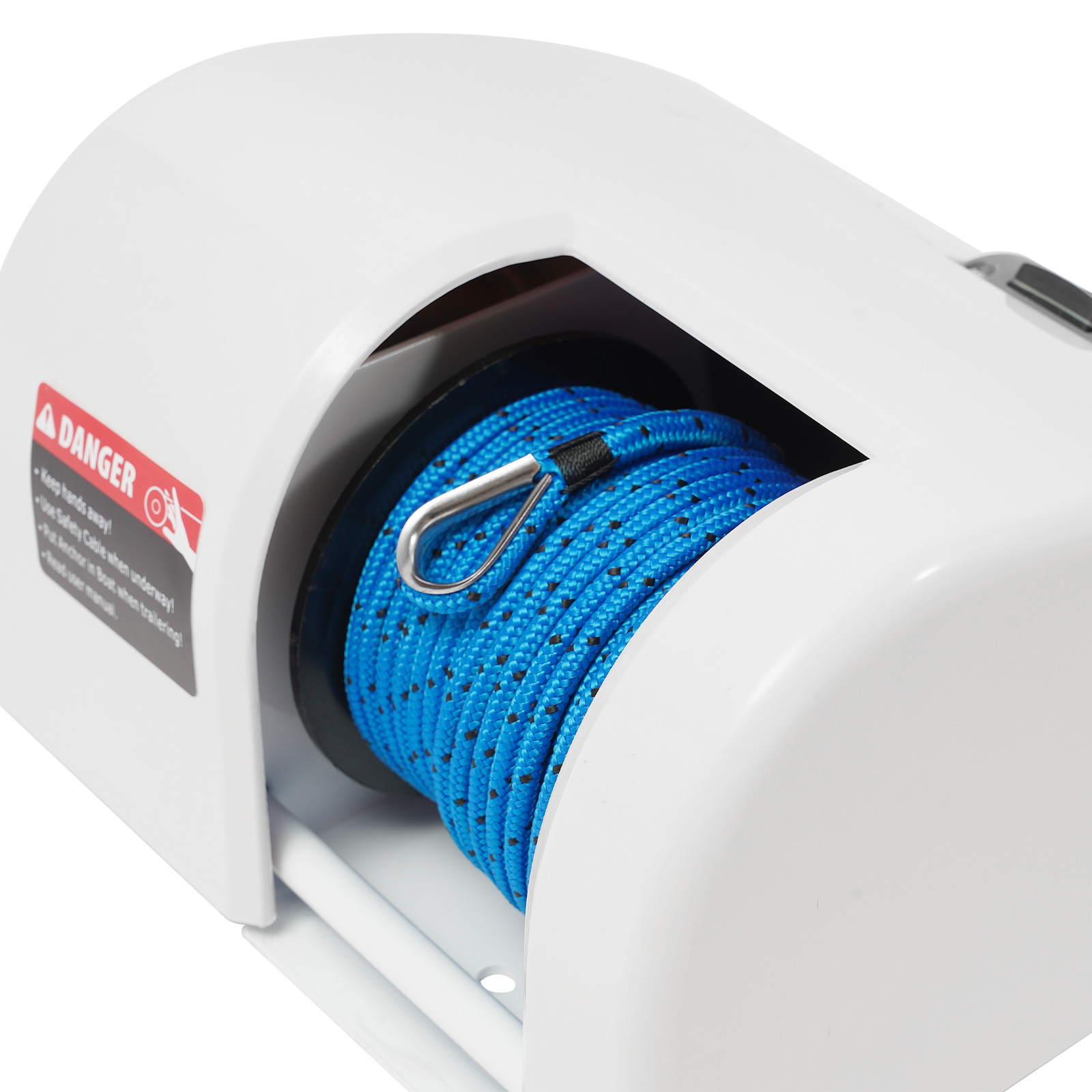 11.34kg heavy-duty marine winch     with hand crank & hardware - 3-stage    ,  -plated high quality hoisting mechanism, compact   for yachts,   boats - manual operation, no electricity required, durable marine-grade construction, boat   winch,   winch for a boat, boat winch, boat   roller, boat winch  , yacht winch Product details 3