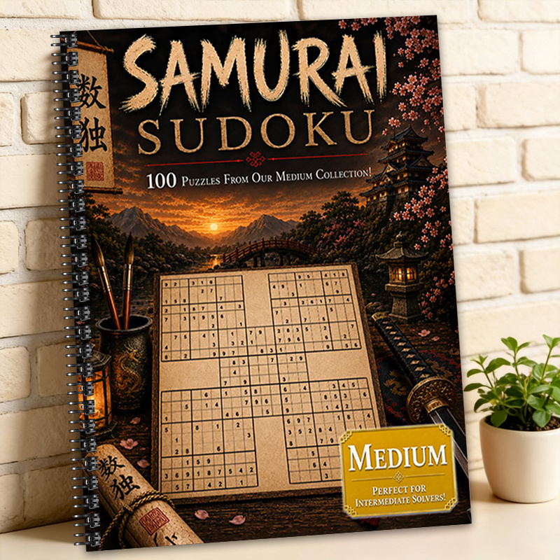 Sudoku Crossword Puzzle Book Large Print