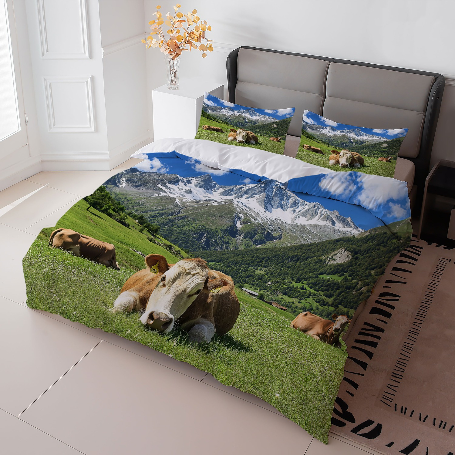 135 x 200 mako satin bettwäsche 135x200 Muster Größe:Zweibettzimmer XL