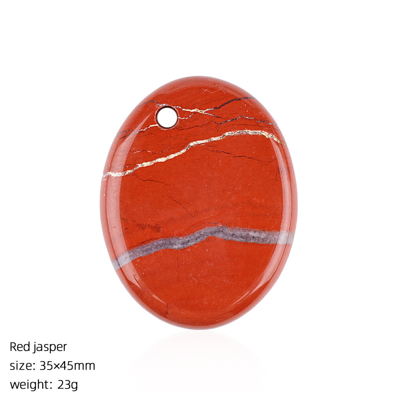 Artificial Crystal Palm Stone Pendant for DIY Necklace Charm
