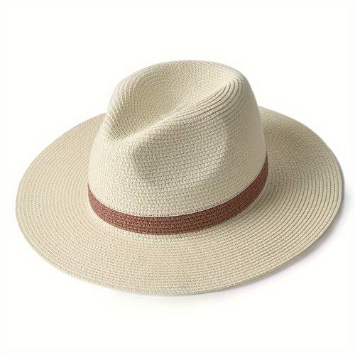 2026 panama hat summer men and women straw hat jazz hat visor hat
