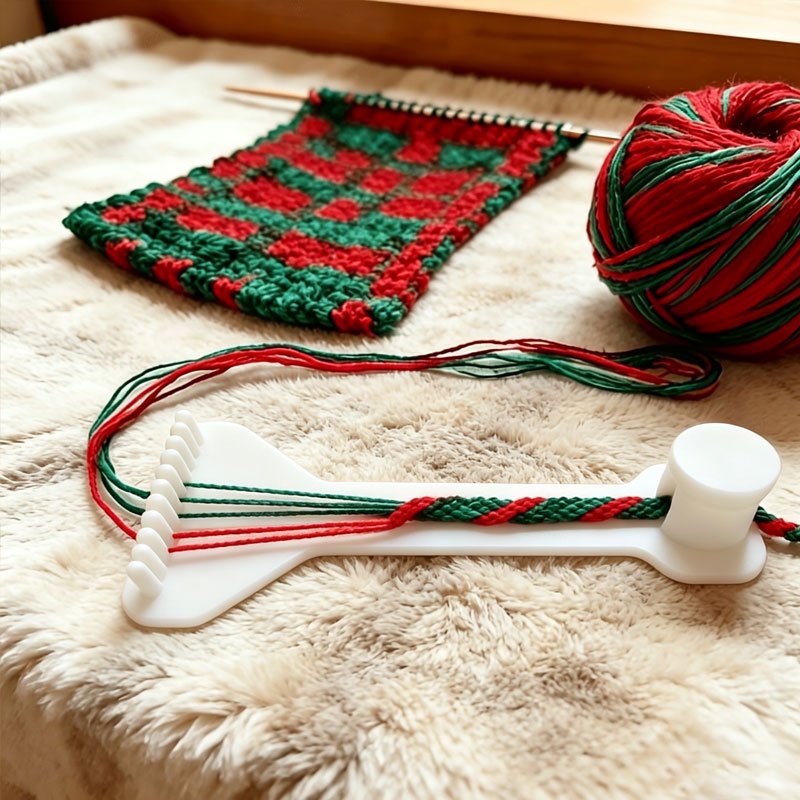 Rainbow-Colored Embroidery Thread Set for DIY Crafts