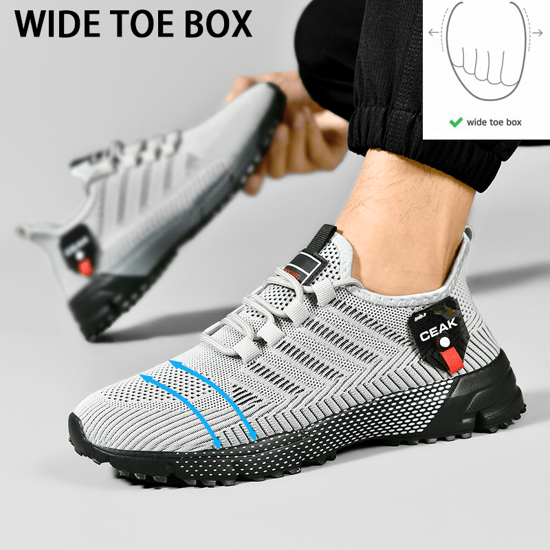 Men's Plus Size Wide Toe Athletic Training Shoes