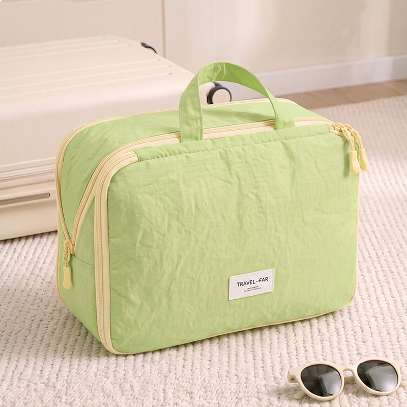 TEMU 1-pack Travel Compression Storage Bag, Featuring A Soft, Three-dimensional Design With A Reinforced Handle. In Multiple Fresh Colors. Suitable