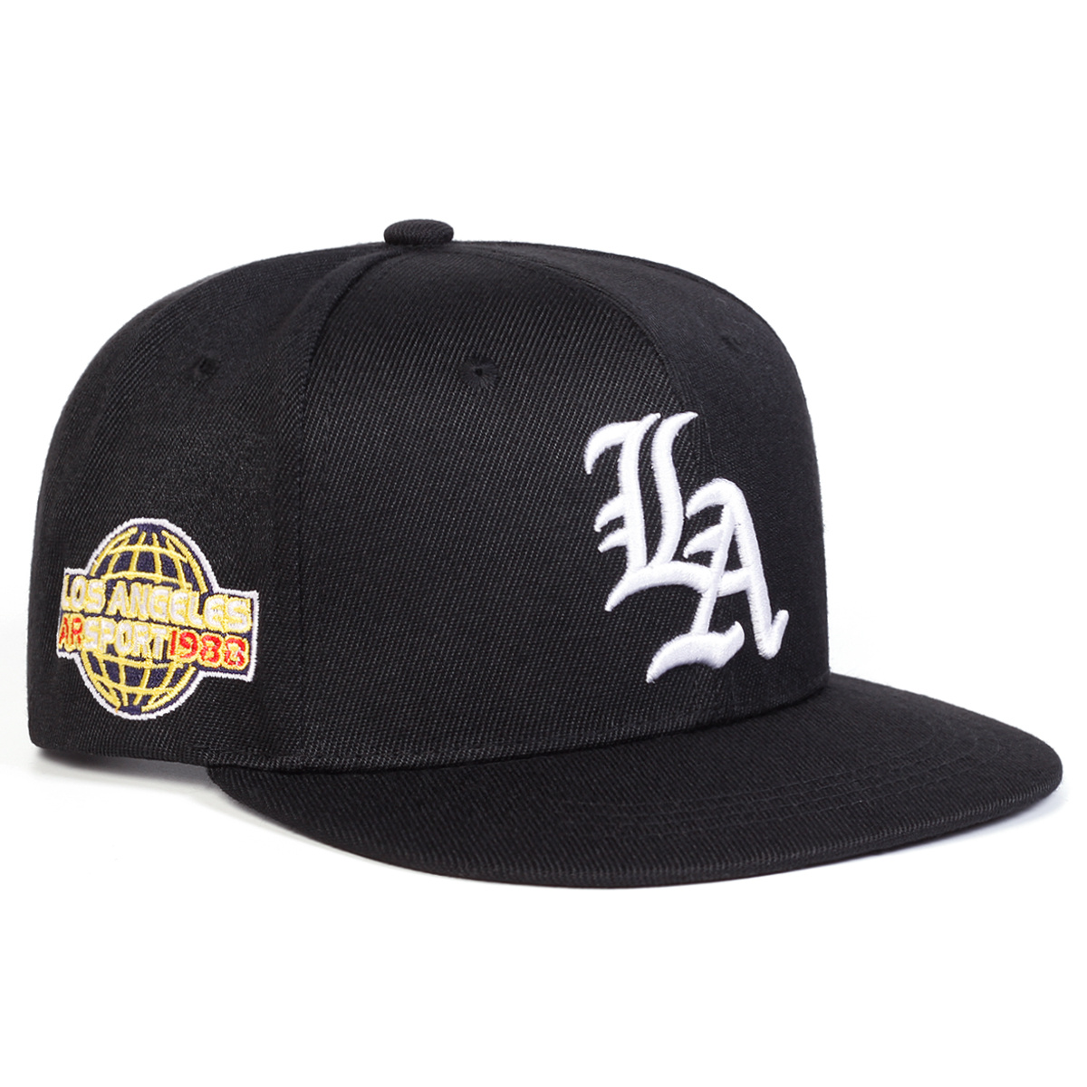 TEMU 1 Men's Gothic La Baseball , Hip Hop Hat, Outdoor Adjustable Fashion Casual , Suitable For Spring And Autumn , Travel, Beach Parties