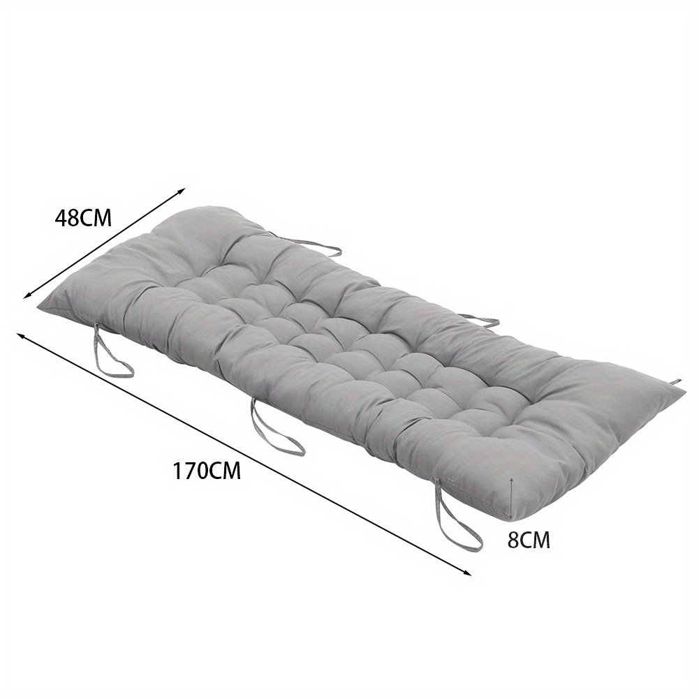 TEMU Cushioned Seat Cushions, Thickened Recliner Cushions, Beach Seat Cushions, Sofa Cushions, Rest Chair Cushions, Cotton Cushions, Rocking Chair