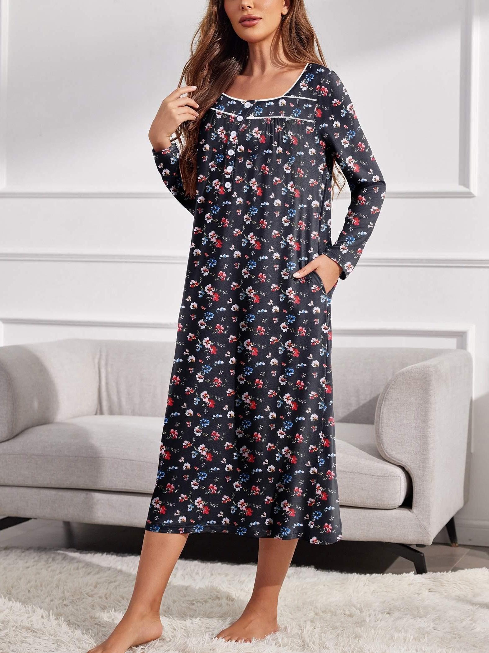 Mujer Camisas De Dormir Camisones Larga Mujer Camisas Dormir