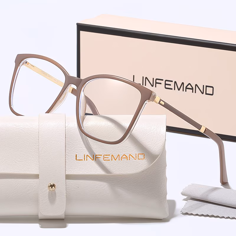 classic ultra decorative fashion flat glasses for women embodying a gentle and elegant style versatile accessory perfect as a holiday gift Product details 6