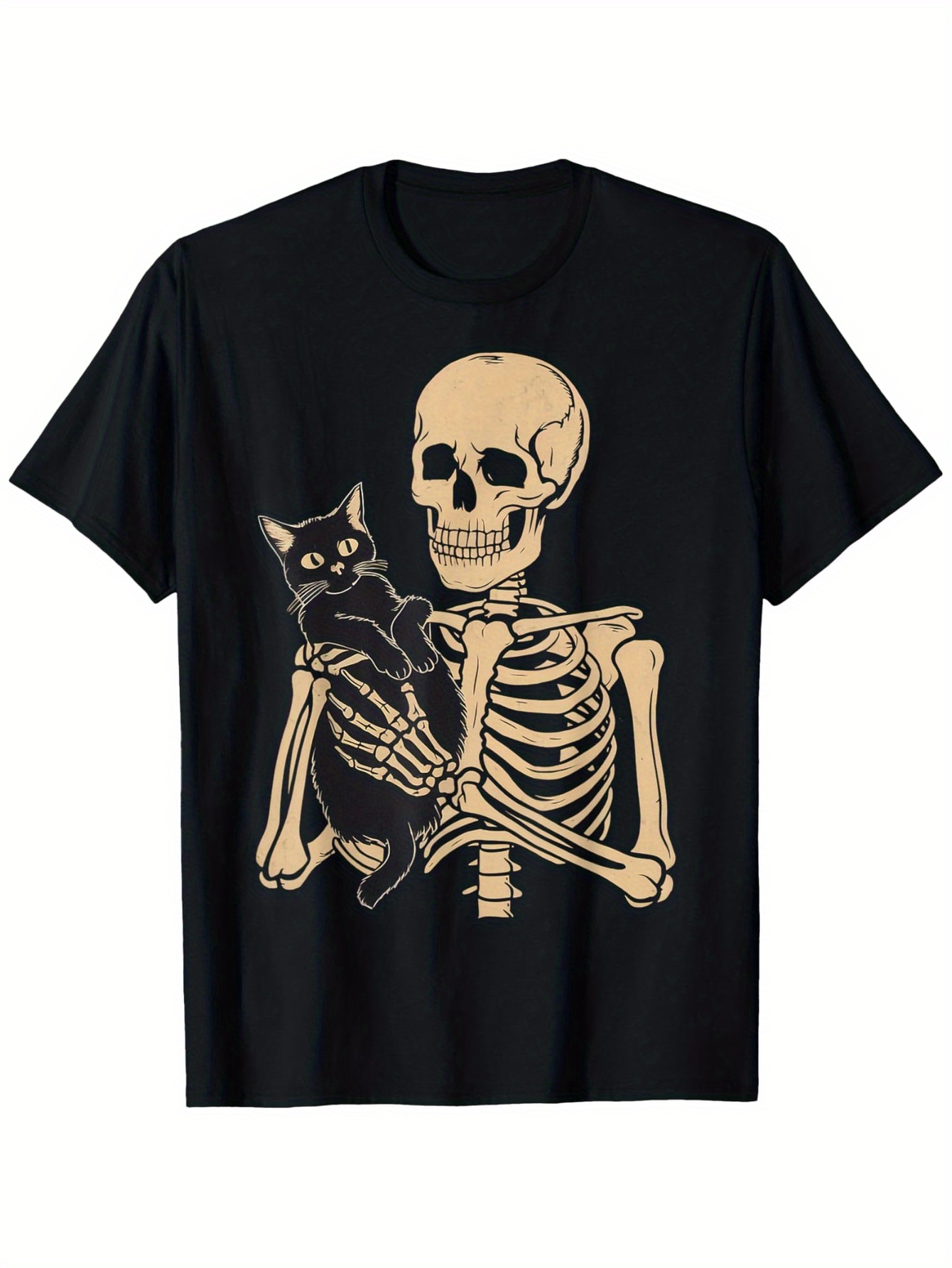 skeleton shirt sold on Temu United States