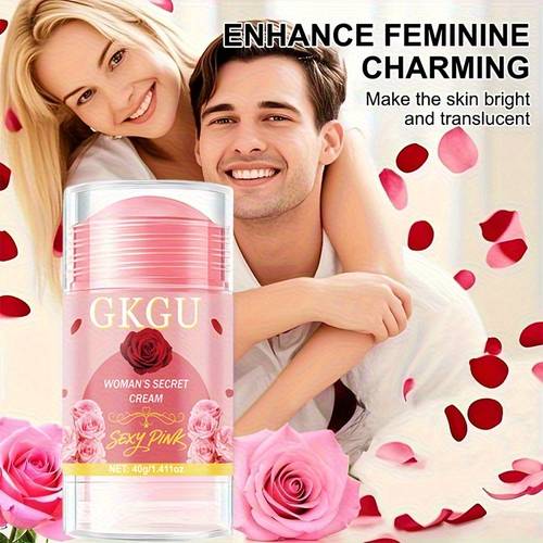 womens secret cream with vitamin e and rose extract brightening facial moisturizer hydrating and formula for all light beige types including dry sensitive light beige light beige elegant pink daily skincare