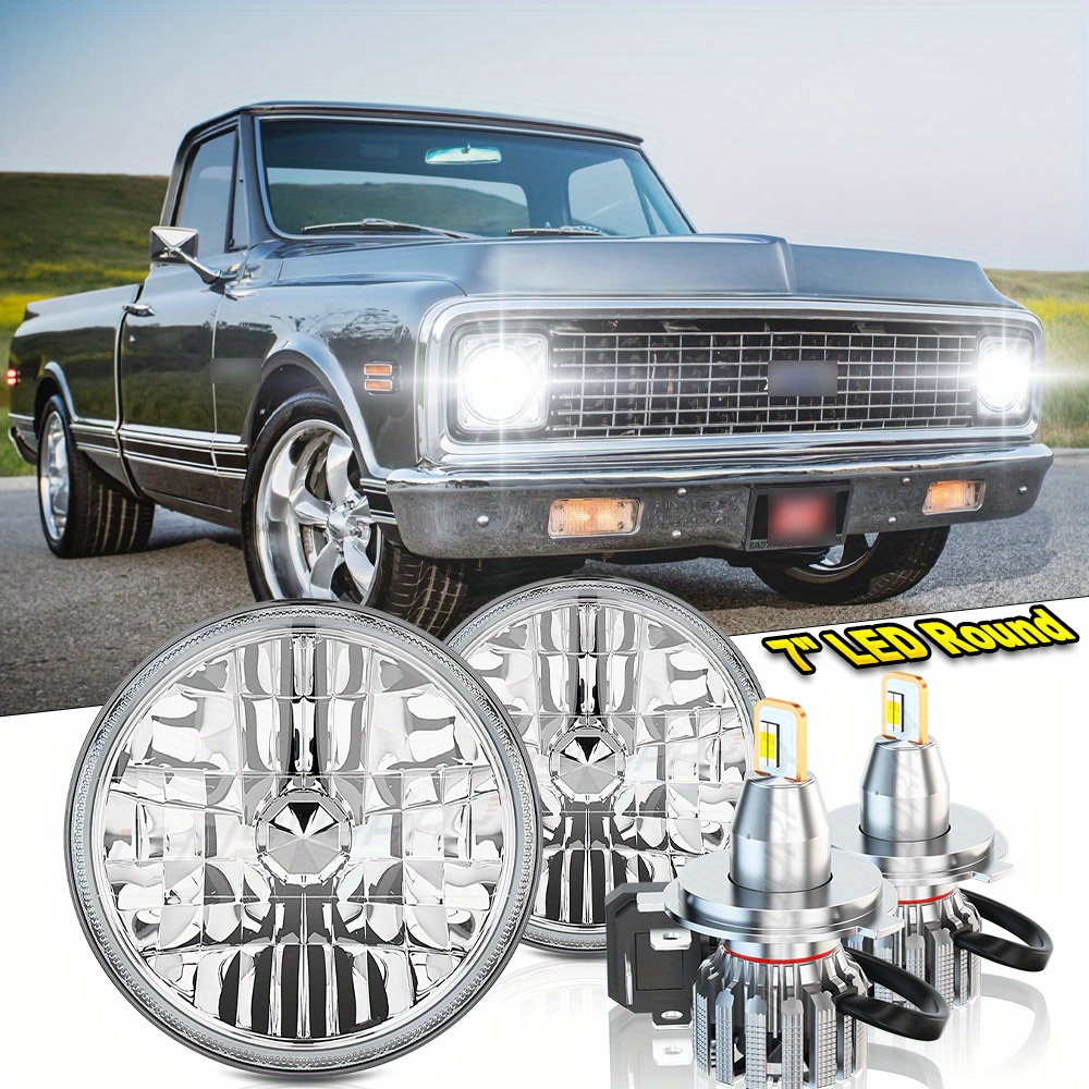 

For Chevrolet C10 K10 K20 1975-1980 Led Headlight / Low Kit