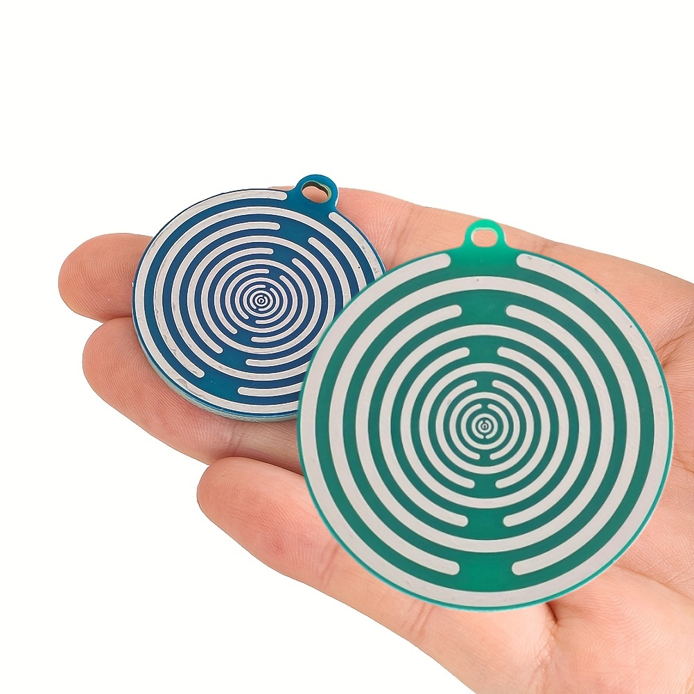 2 Multi-band Mwo Polarized Discs For Meditation Utilizing The Effect, With An Antenna In Dual Sizes (3.48cm/5.49cm)