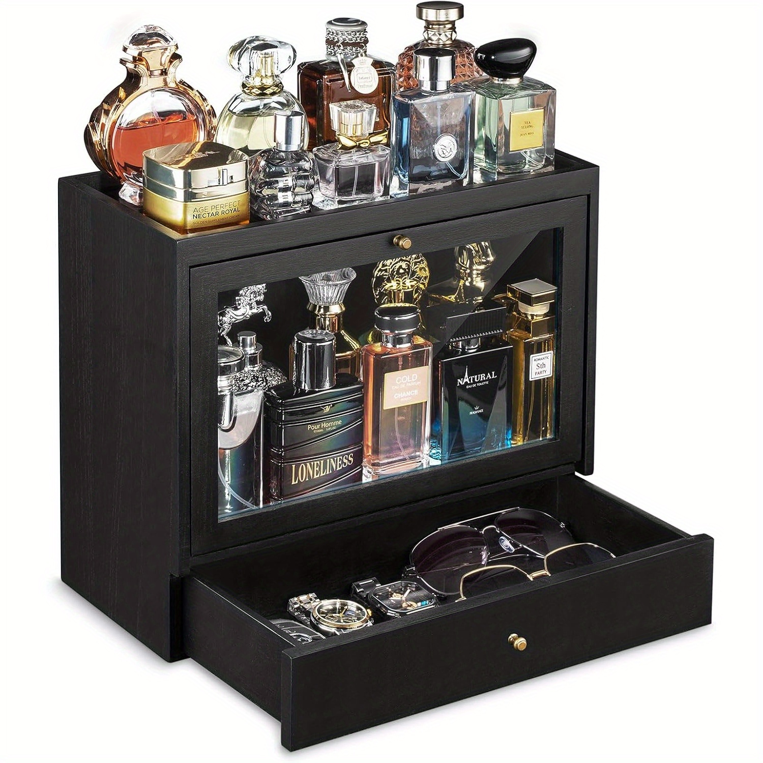 Mens Accessories Homde Bamboo Desk Organizer With Drawer And File ...