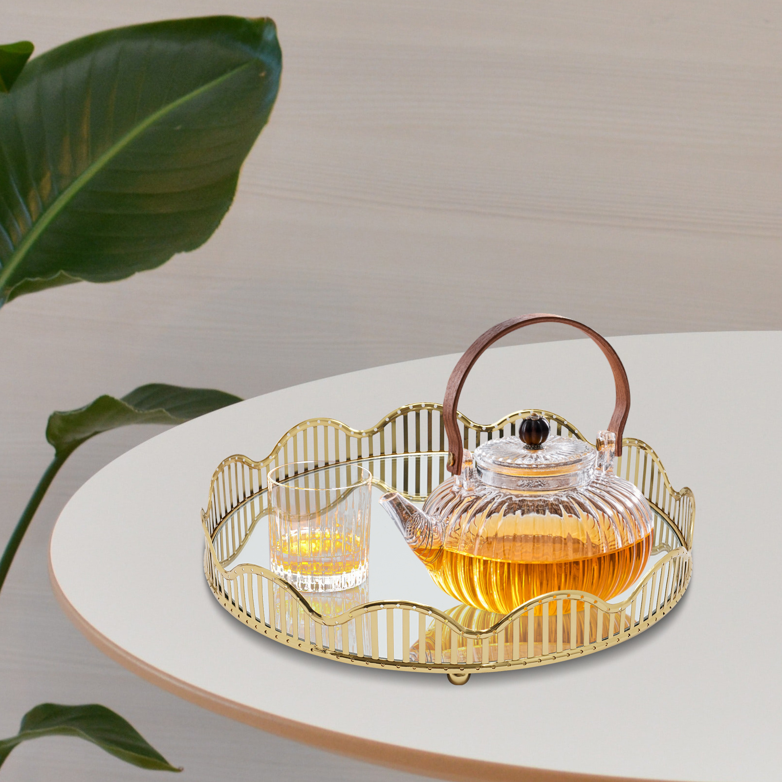 metal decorative tray perfume tray dresser vanity tray | Shop Trends | Temu