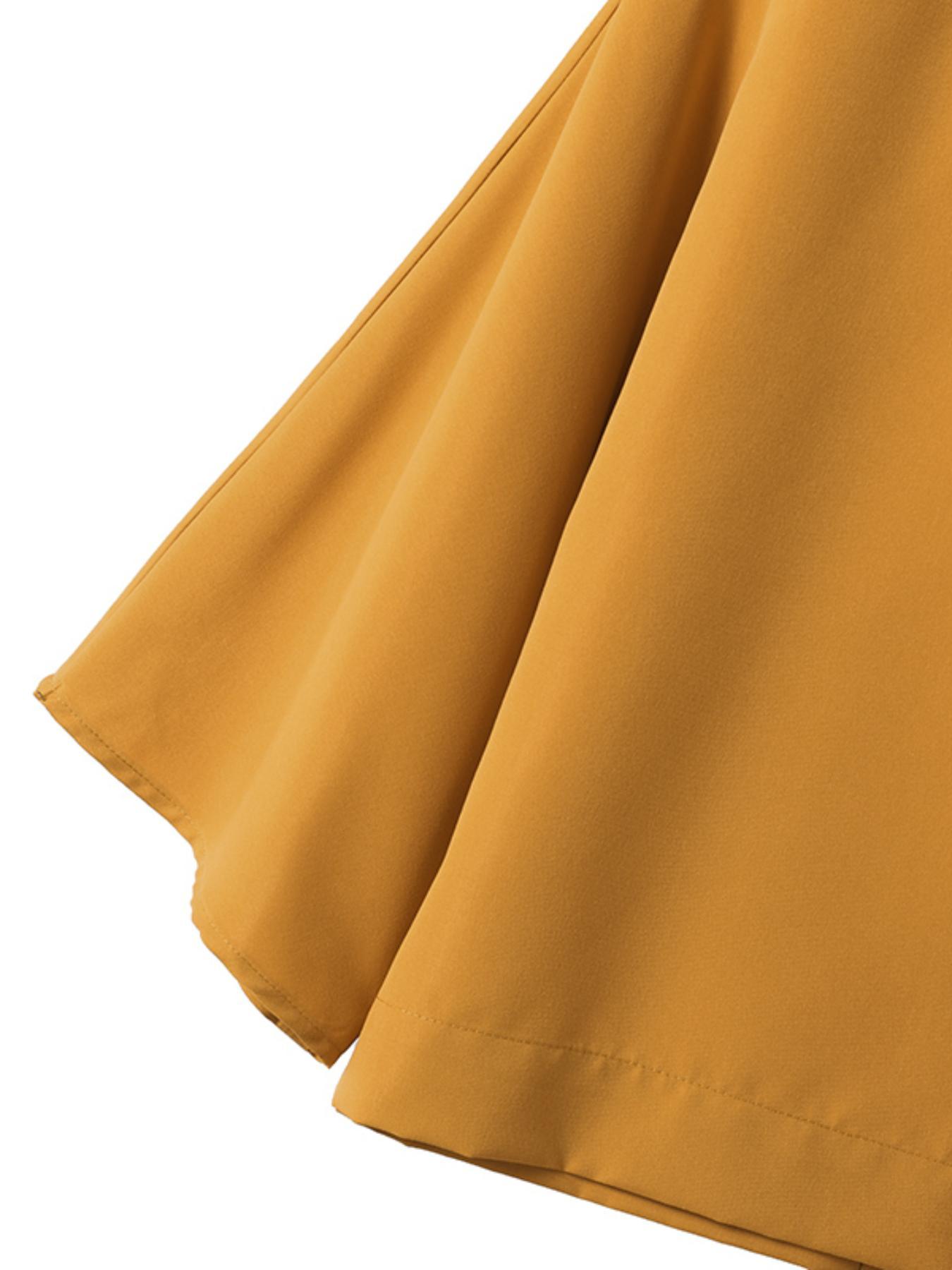 2pcs women sets oversized 3 4 sleeve blouse round neck baggy   and pants wide leg long trousers suits lightweight solid simple casual loose outfit plus size details 7