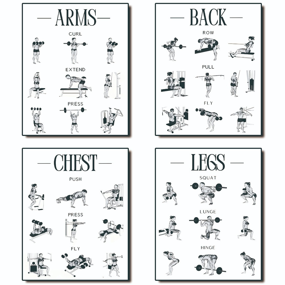 gym-workout-posters-sold-on-temu-canada for Free Dumbbell Workout Chart Printable gym workout posters sold on Temu Canada for Free Dumbbell Workout Chart Printable