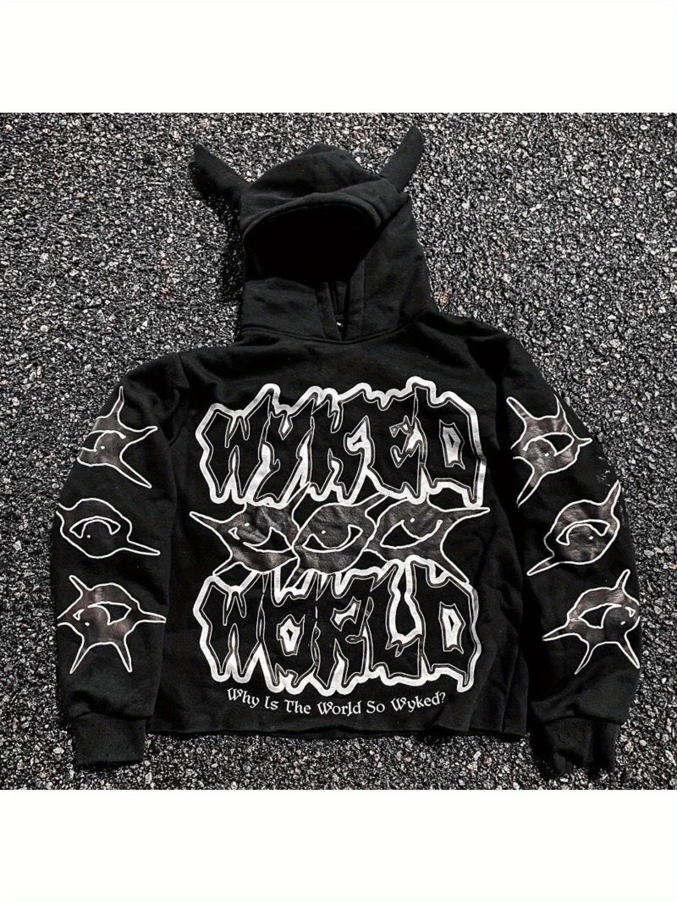 graphic hoodie sold on Temu United States