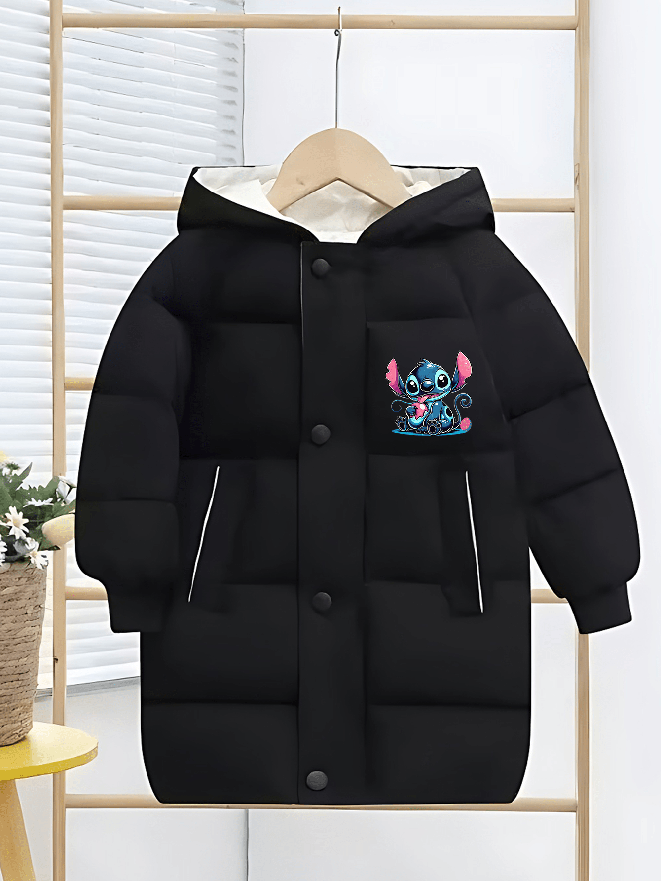 1x Disney unisex gevoerde jas voor herfst en winter
