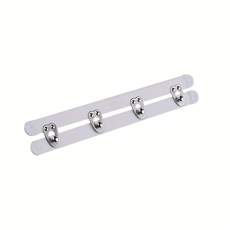 TEMU Heavy-duty Metal Steel Bones With Hooks - Extended Straight , Suitable For Corsets, Dresses, Lingerie - Sewing Materials (7.87 Inches, 9.84